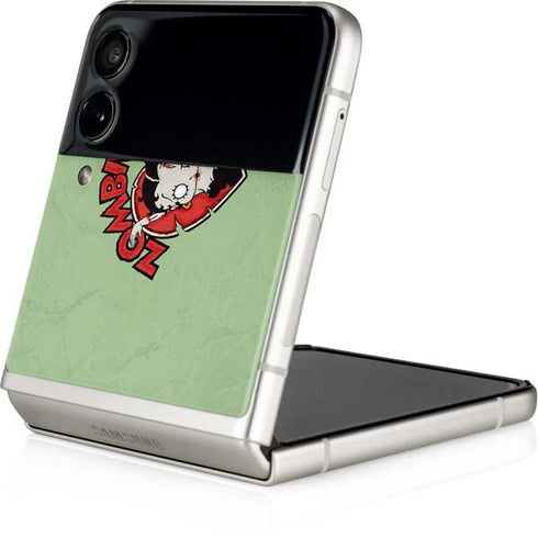 Betty Boop Zombie Love Galaxy Z Flip3 5G Skin